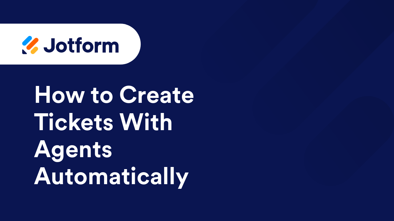 Jotform AI Agents