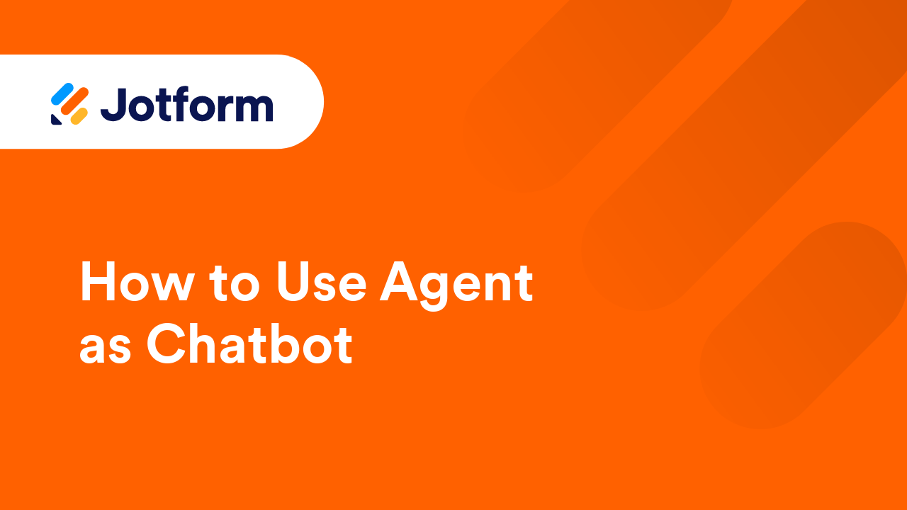 Jotform AI Agents
