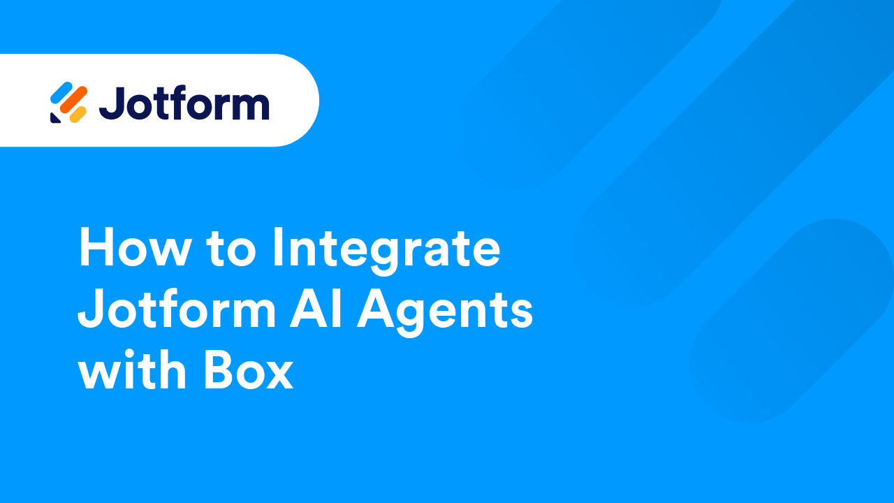 Jotform AI Agents