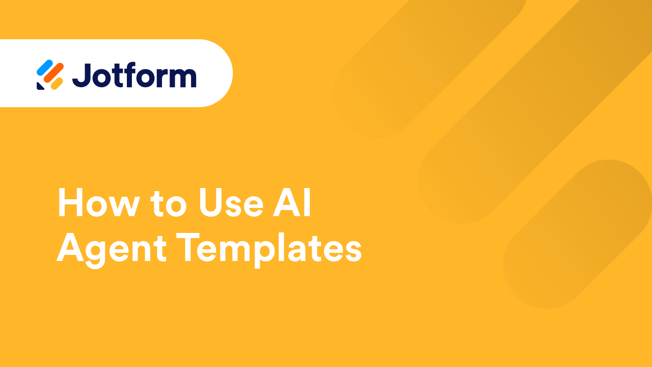 Jotform AI Agents