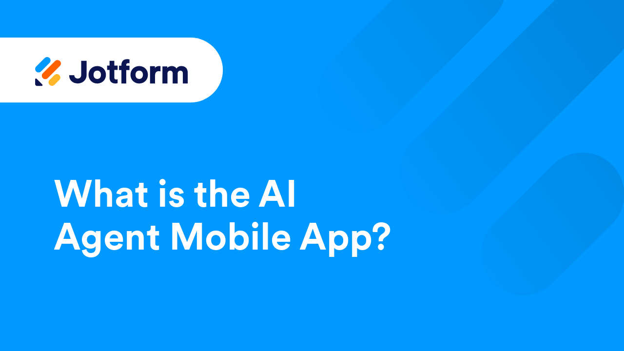 Jotform AI Agents