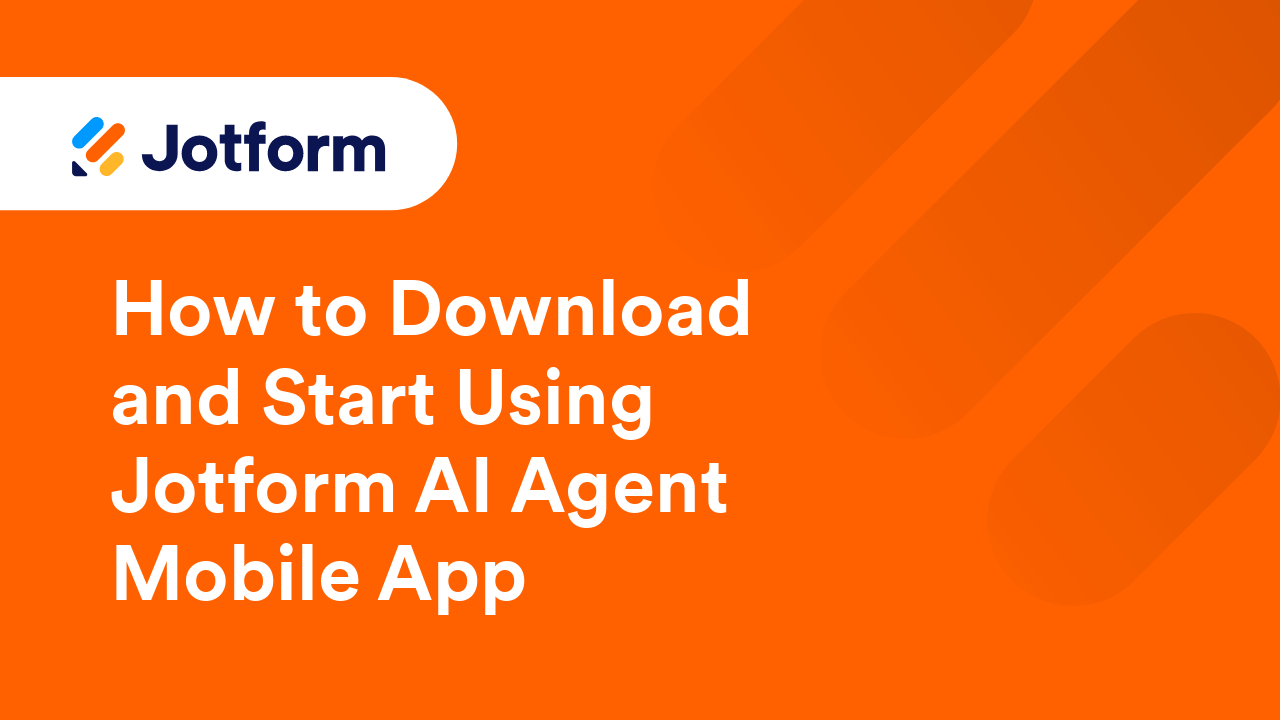 Jotform AI Agents