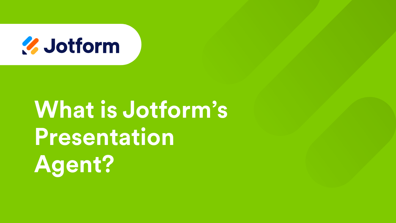 Jotform AI Agents