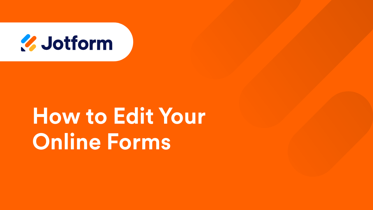 Manage Forms
