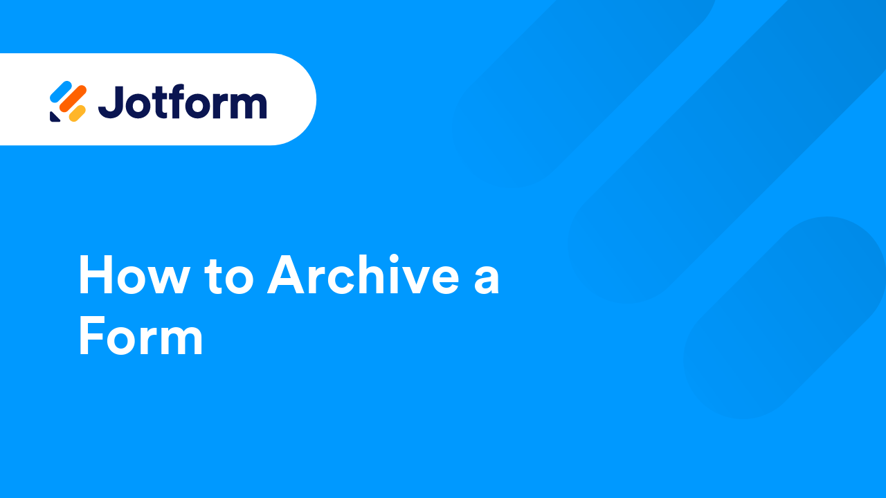 Getting Started with Jotform