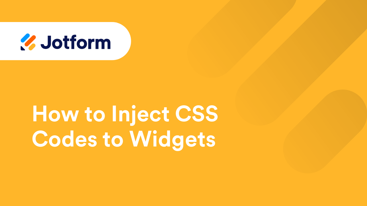Jotform Widgets