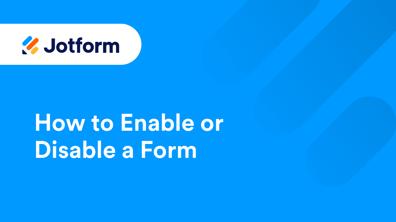 Getting Started with Jotform