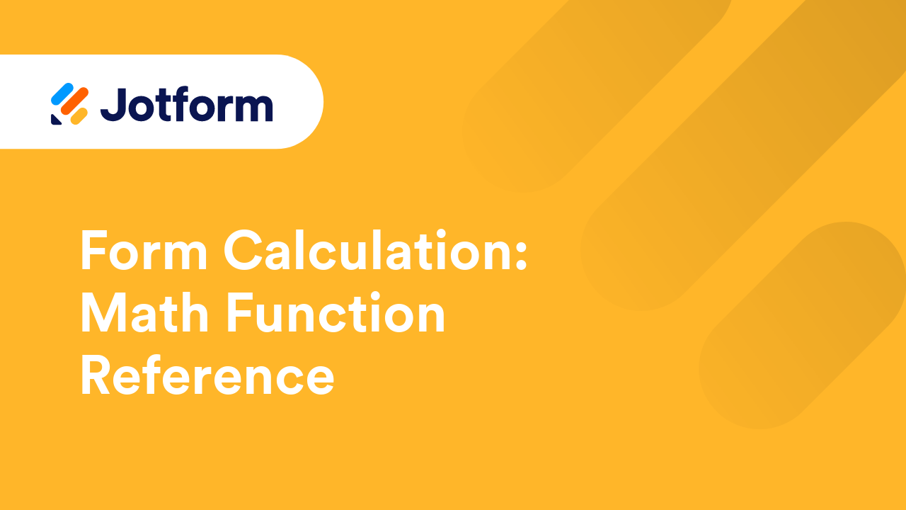 Form Calculations