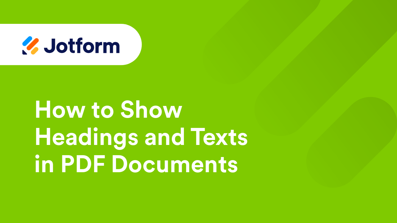 Manage Forms