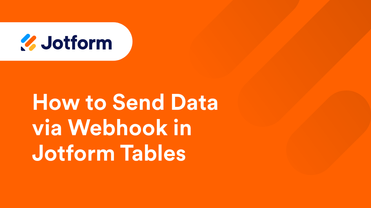 Jotform Tables