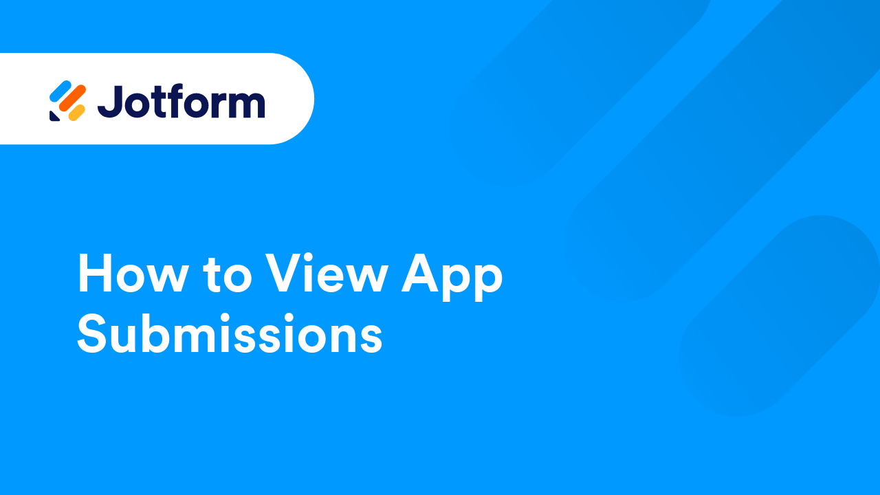 Jotform Apps