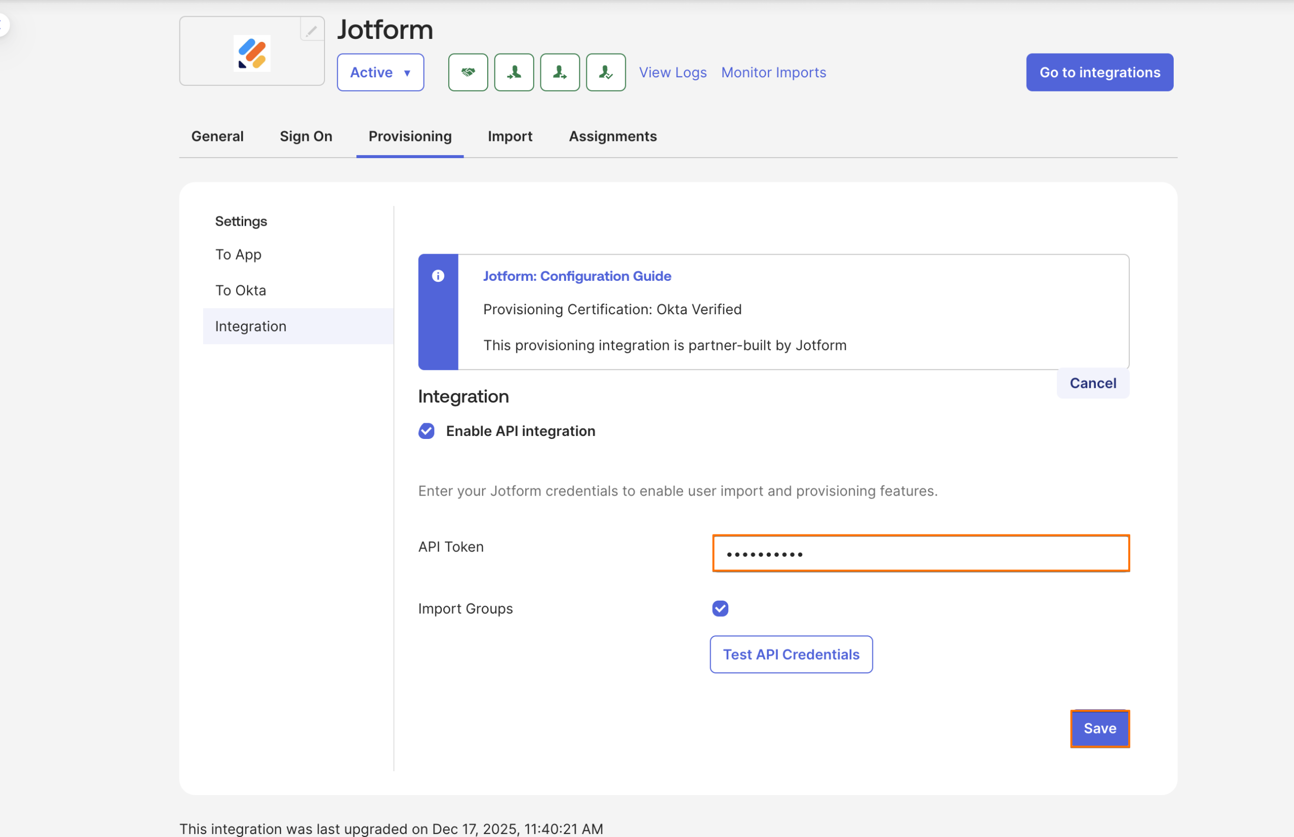 How to Set Up SCIM and Role Provisioning for Okta Image-10