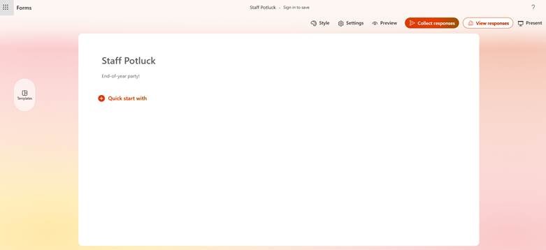 How to use Microsoft Forms for event registration Image-2