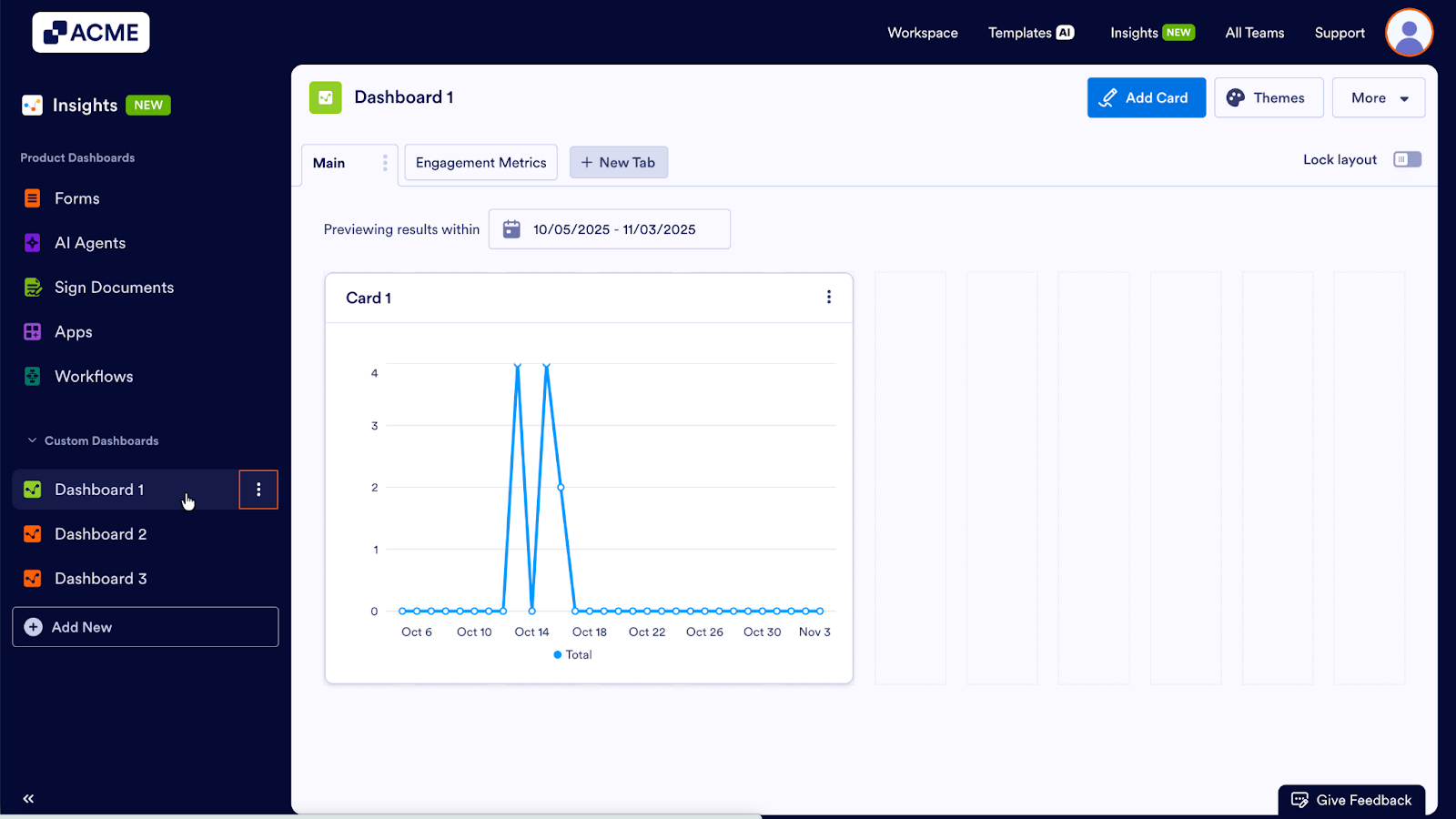 How to Add Your Custom Dashboard to Favorites in Insights? Image-2