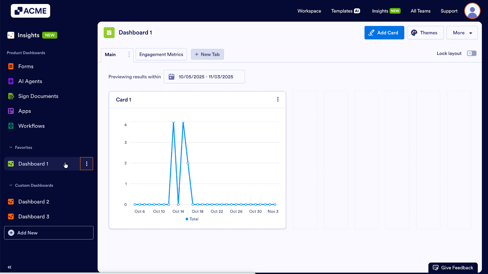 How to Add Your Custom Dashboard to Favorites in Insights? Image-9