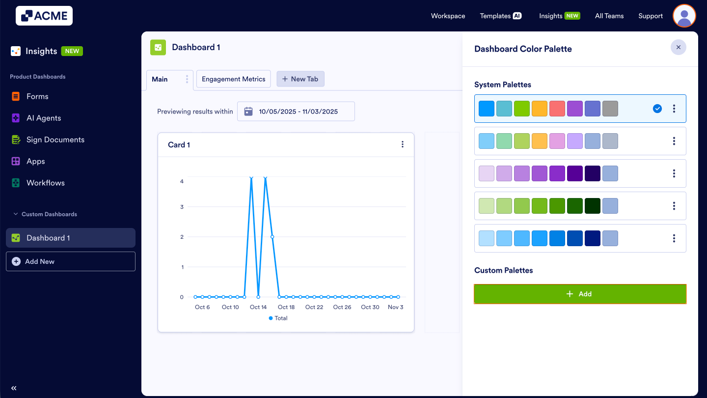 How to Create and Manage Themes for Your Custom Dashboard in Insights? Image-3