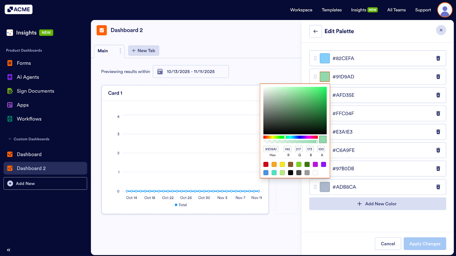 How to Create and Manage Themes for Your Custom Dashboard in Insights? Image-8