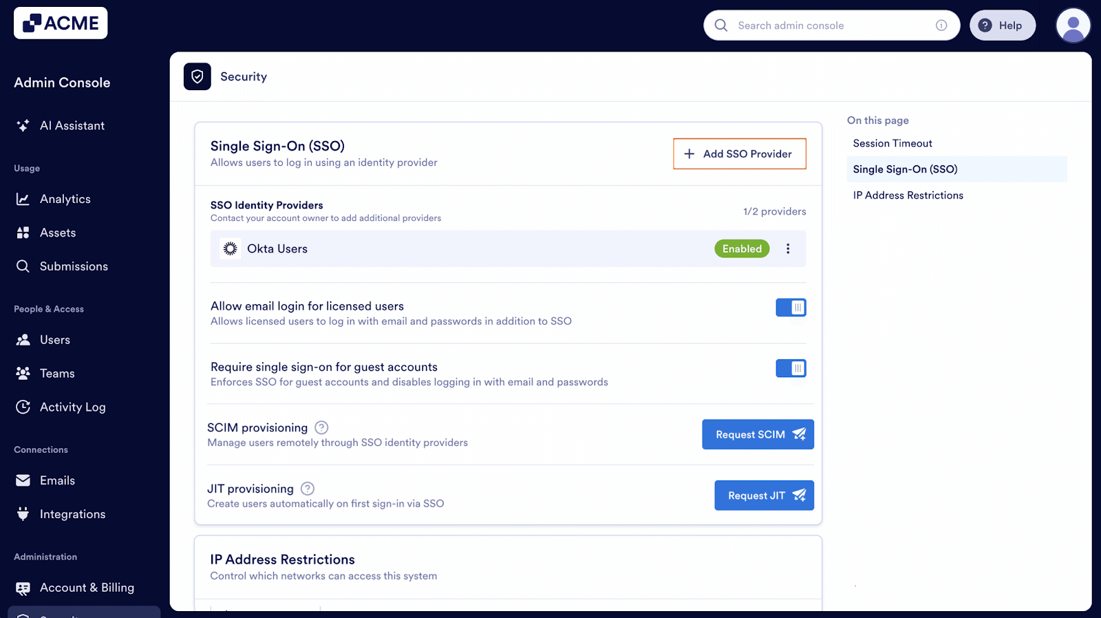 How to Enable Multiple SSO in Your Organization Image-3