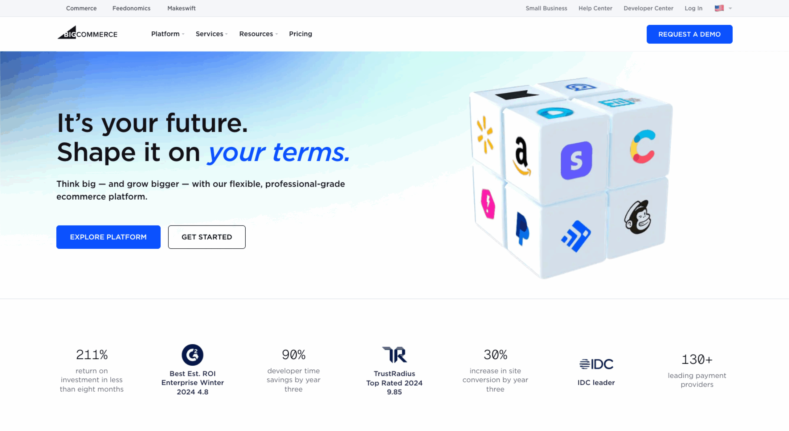 BigCommerce Landing Page