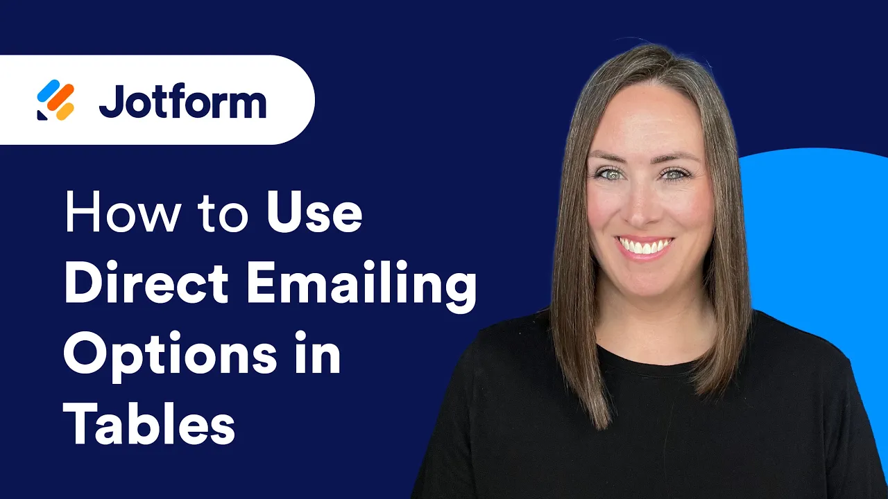 Jotform Tables