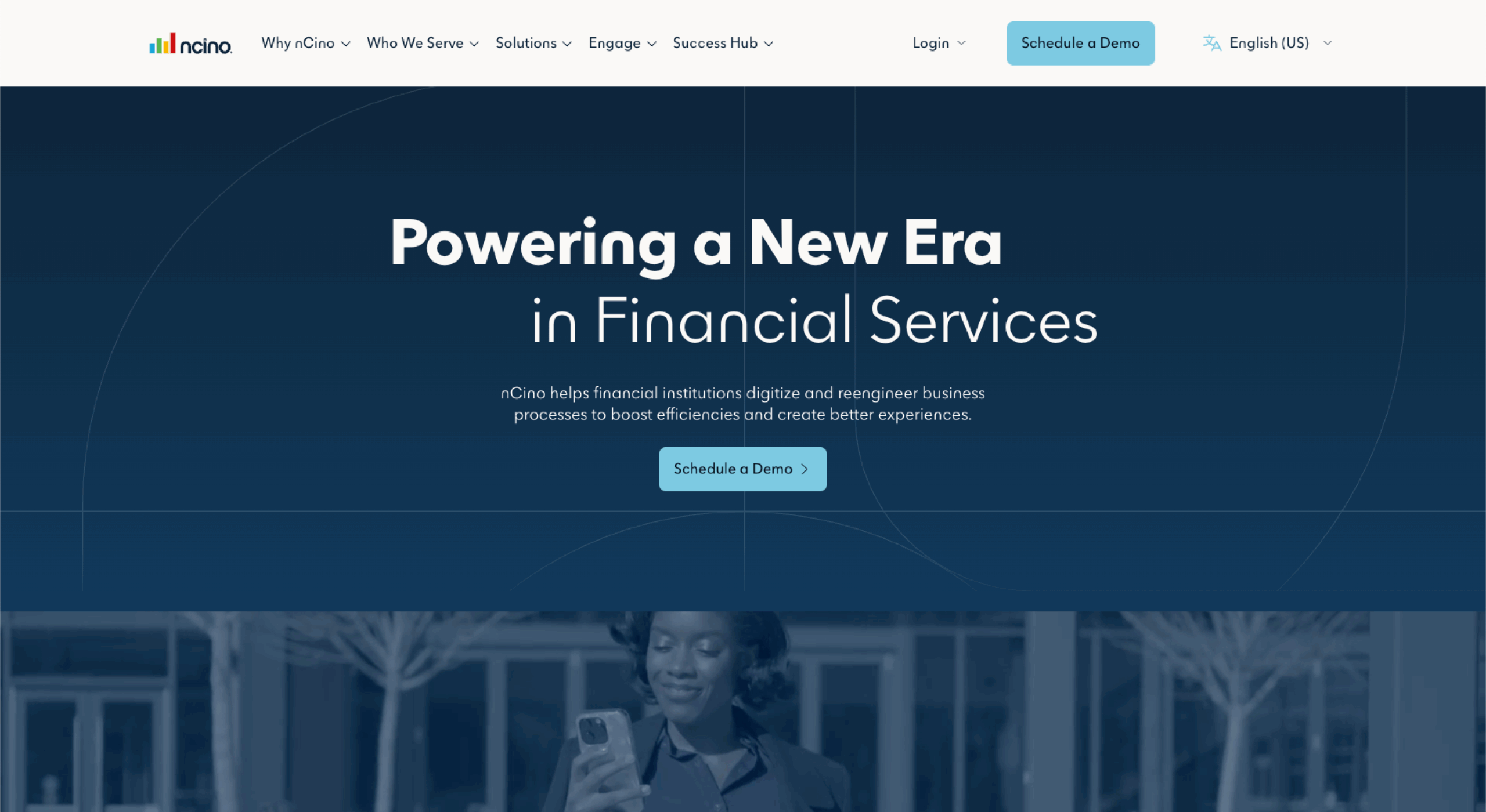 nCino Landing Page