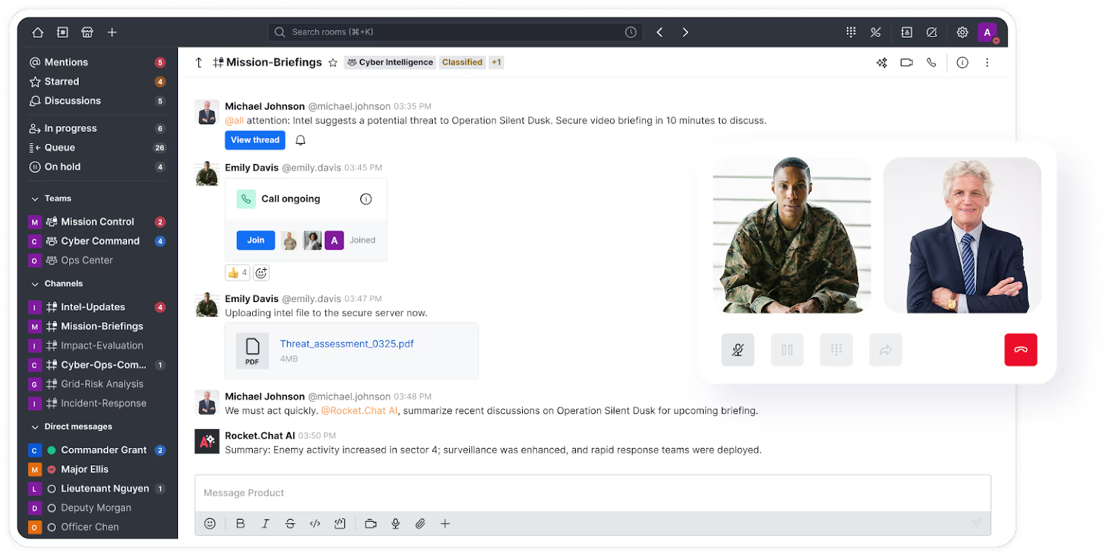 Screenshot of Rocket