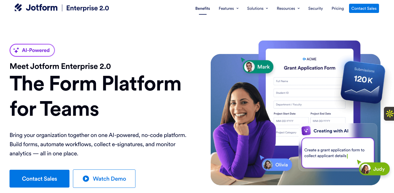 Jotform Enterprise 2