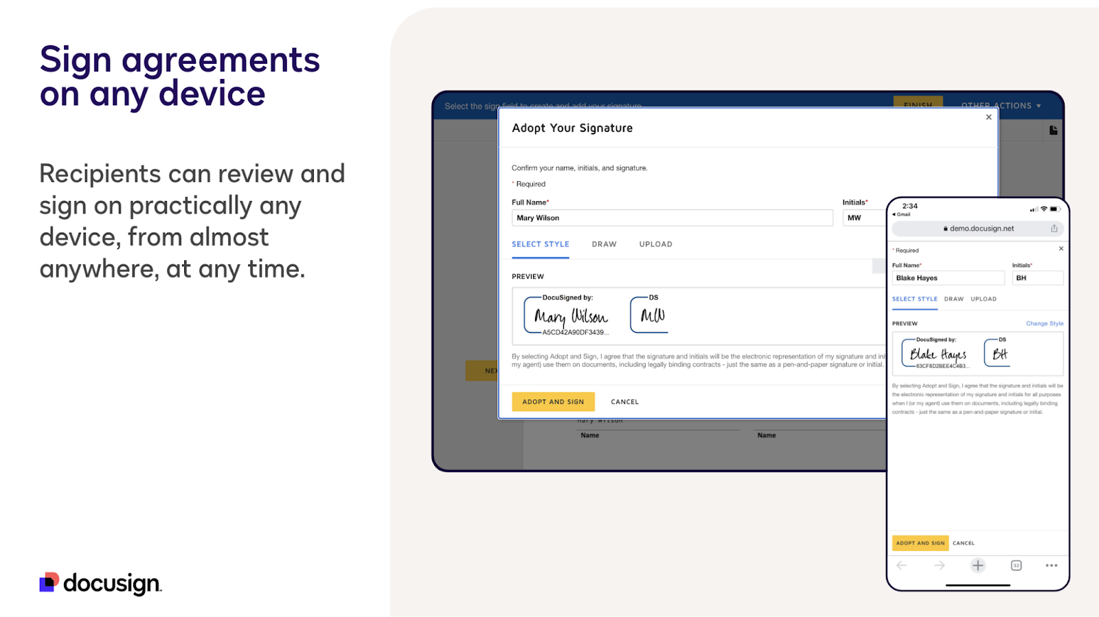 Docusign Uses Diagram
