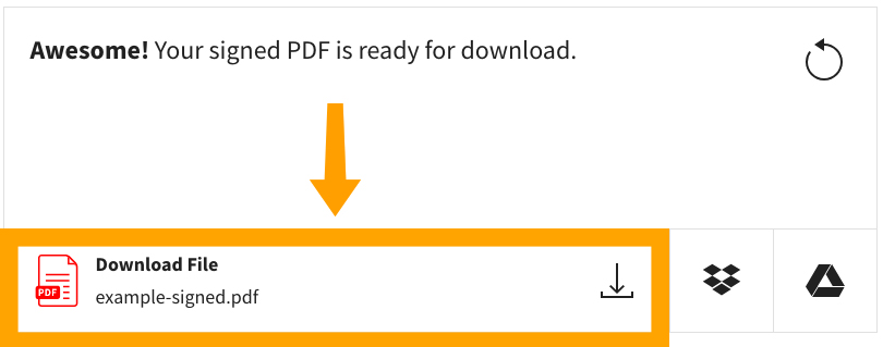 Klicken Sie auf die Option „Datei herunterladen“