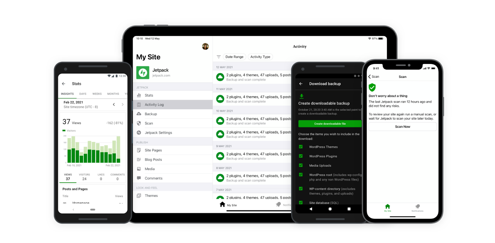 Plug-in Jetpack pour WordPress
