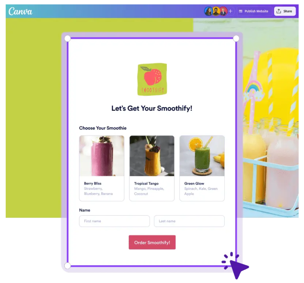 How to add a clickable link in Canva PDF Image-1