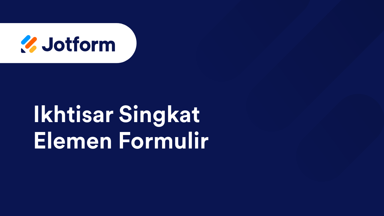 Mulai dengan Jotform