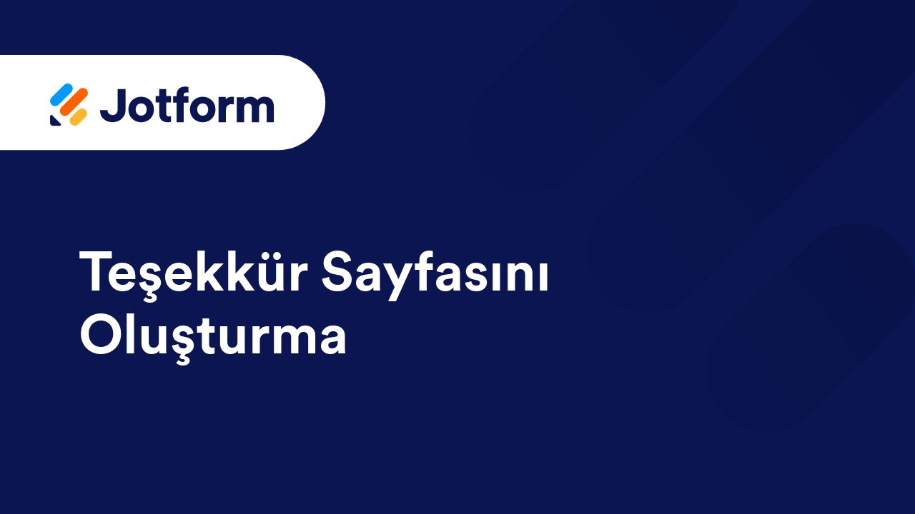 Form Oluşturma