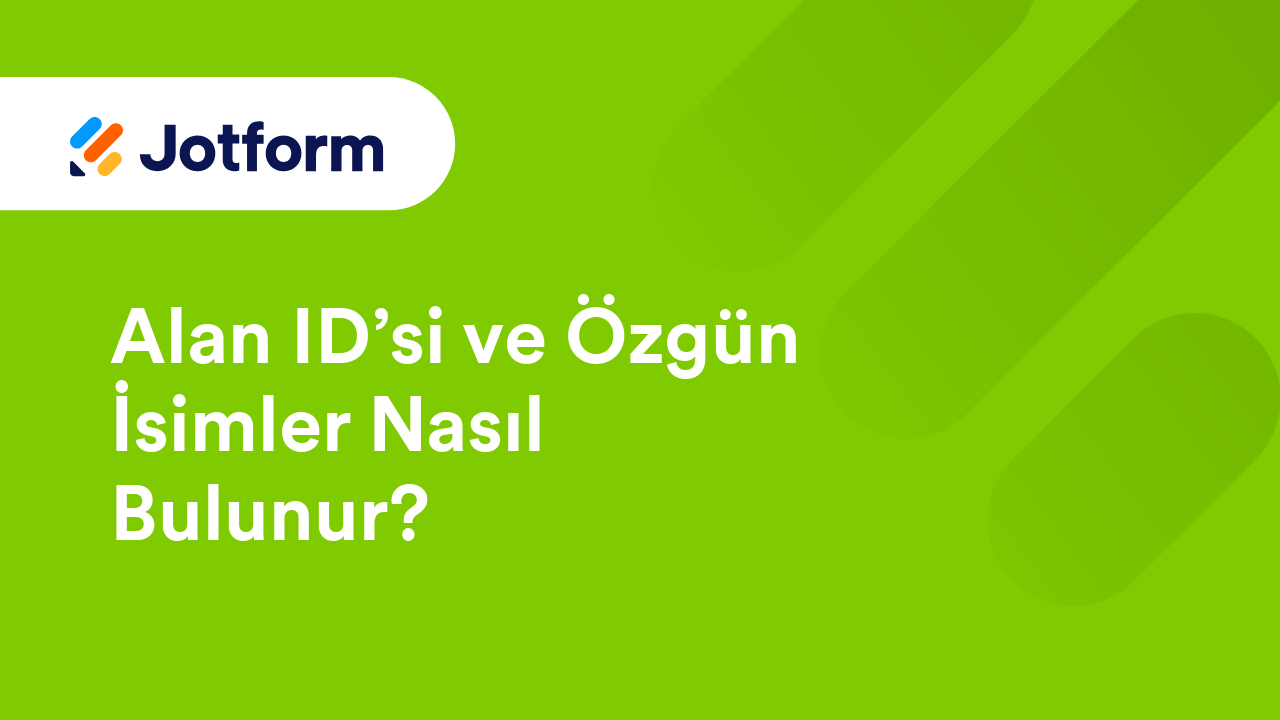 Form Oluşturma