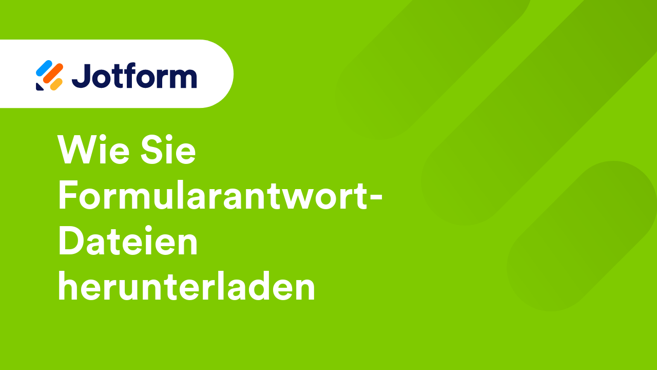 Jotform Tabellen