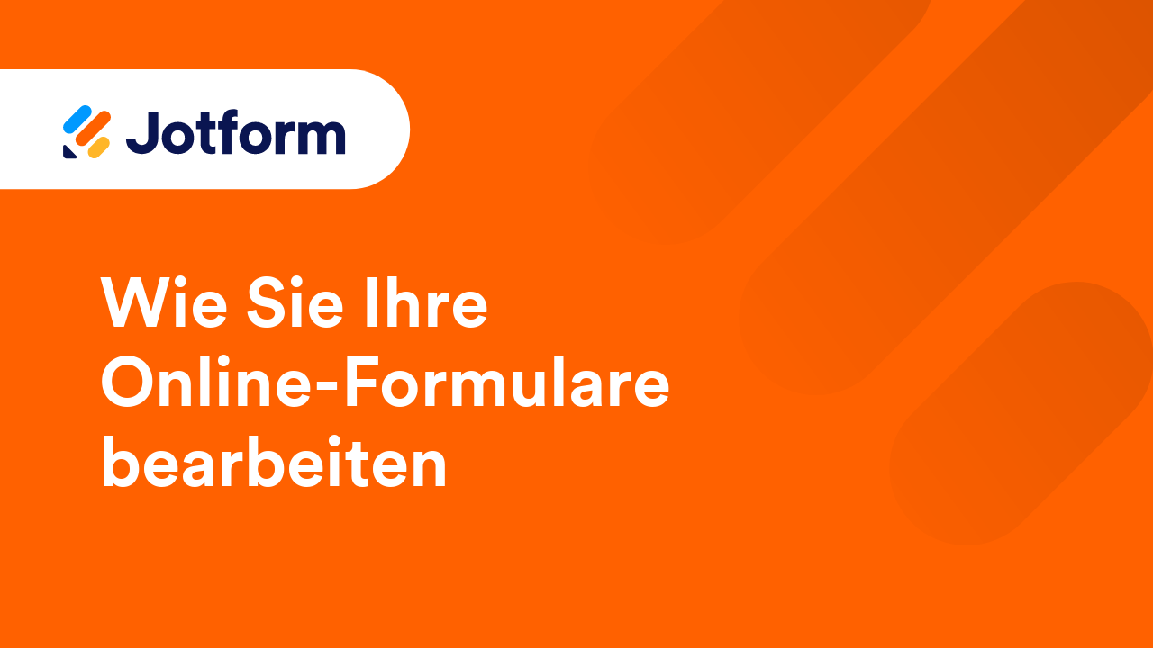 Formulare verwalten