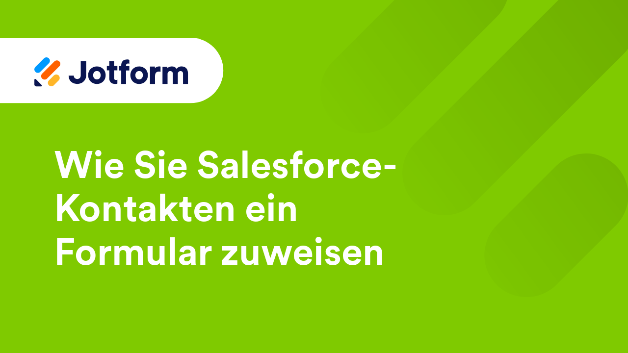 Jotform für Salesforce