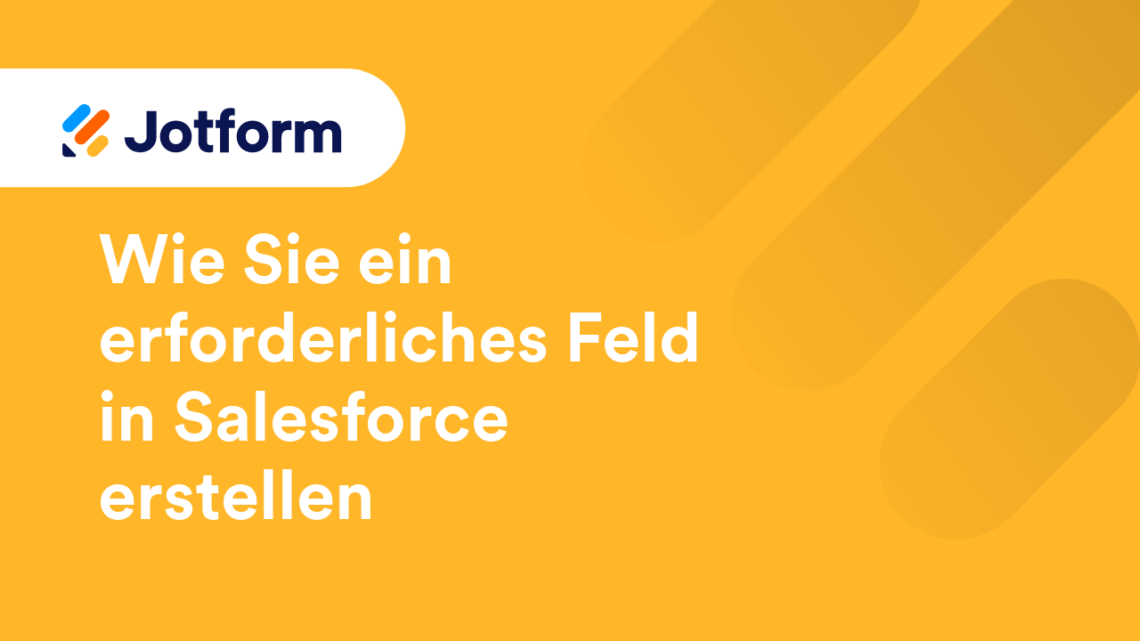Jotform für Salesforce