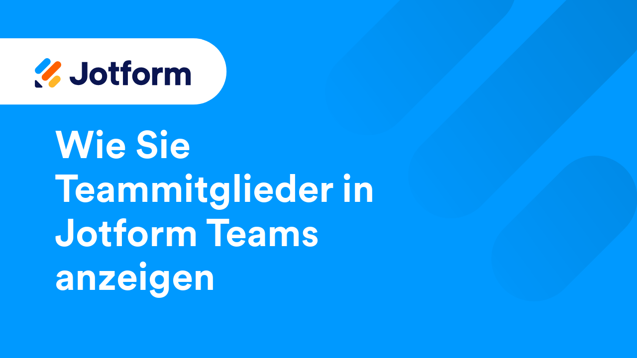Jotform Teams