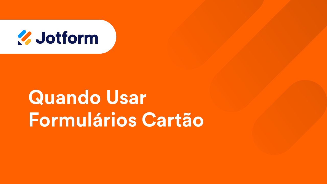 Formulários Cartão