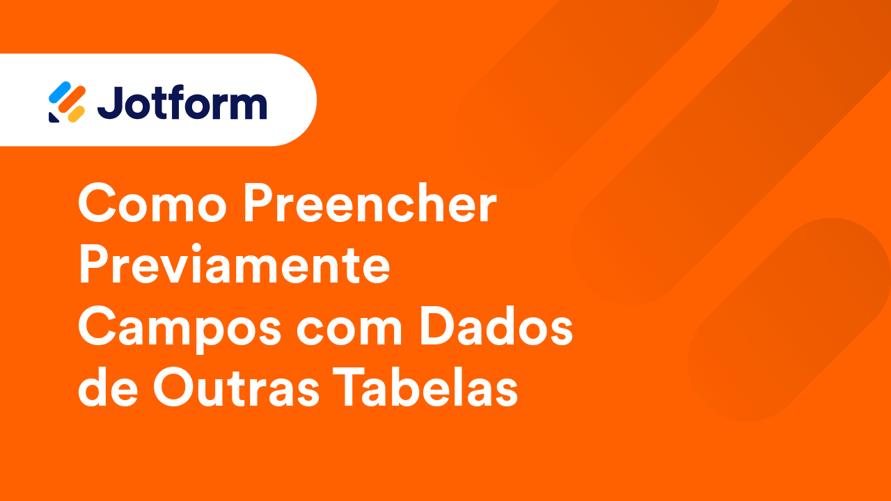Jotform Preenchimentos
