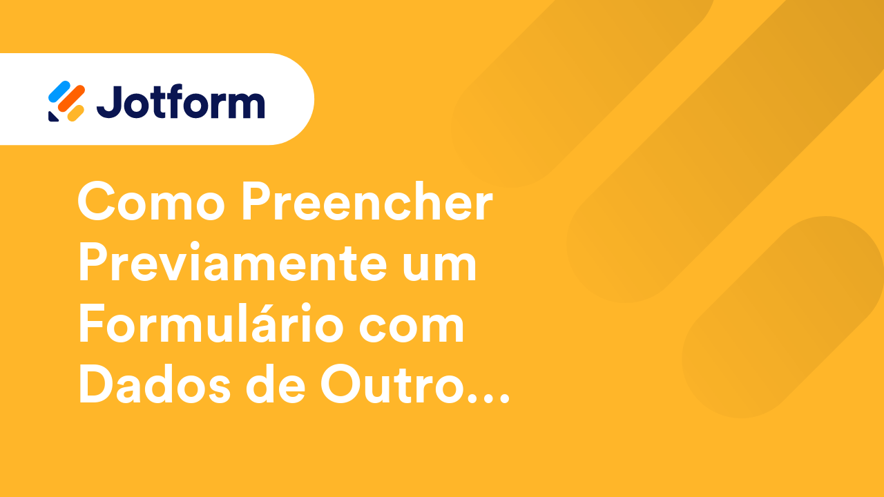 Jotform Preenchimentos