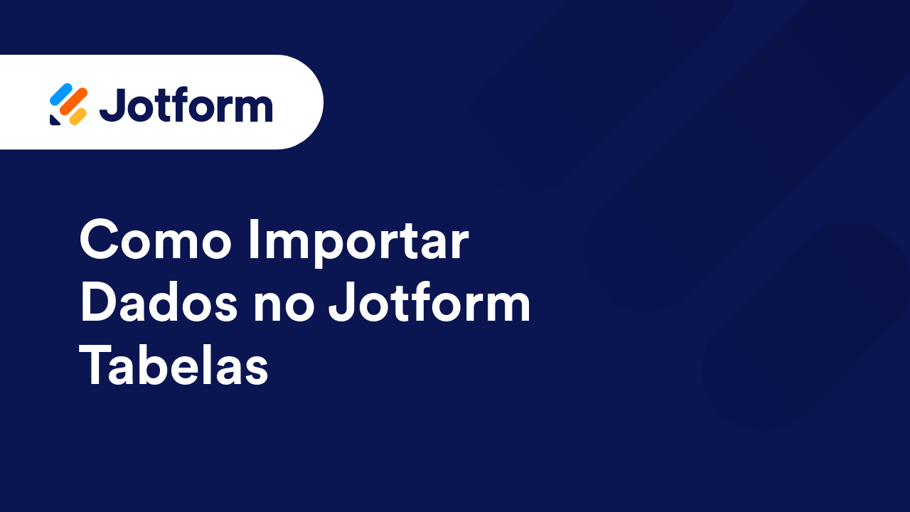 Jotform Tabelas