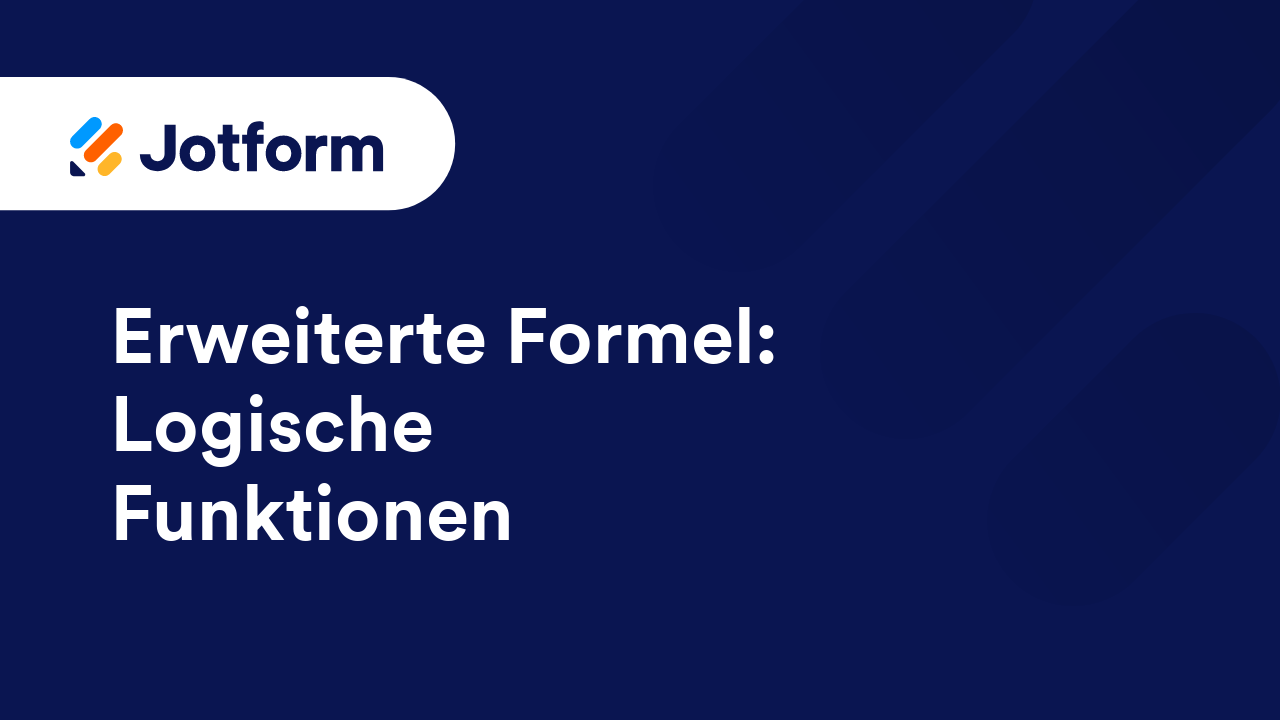 Jotform Tabellen