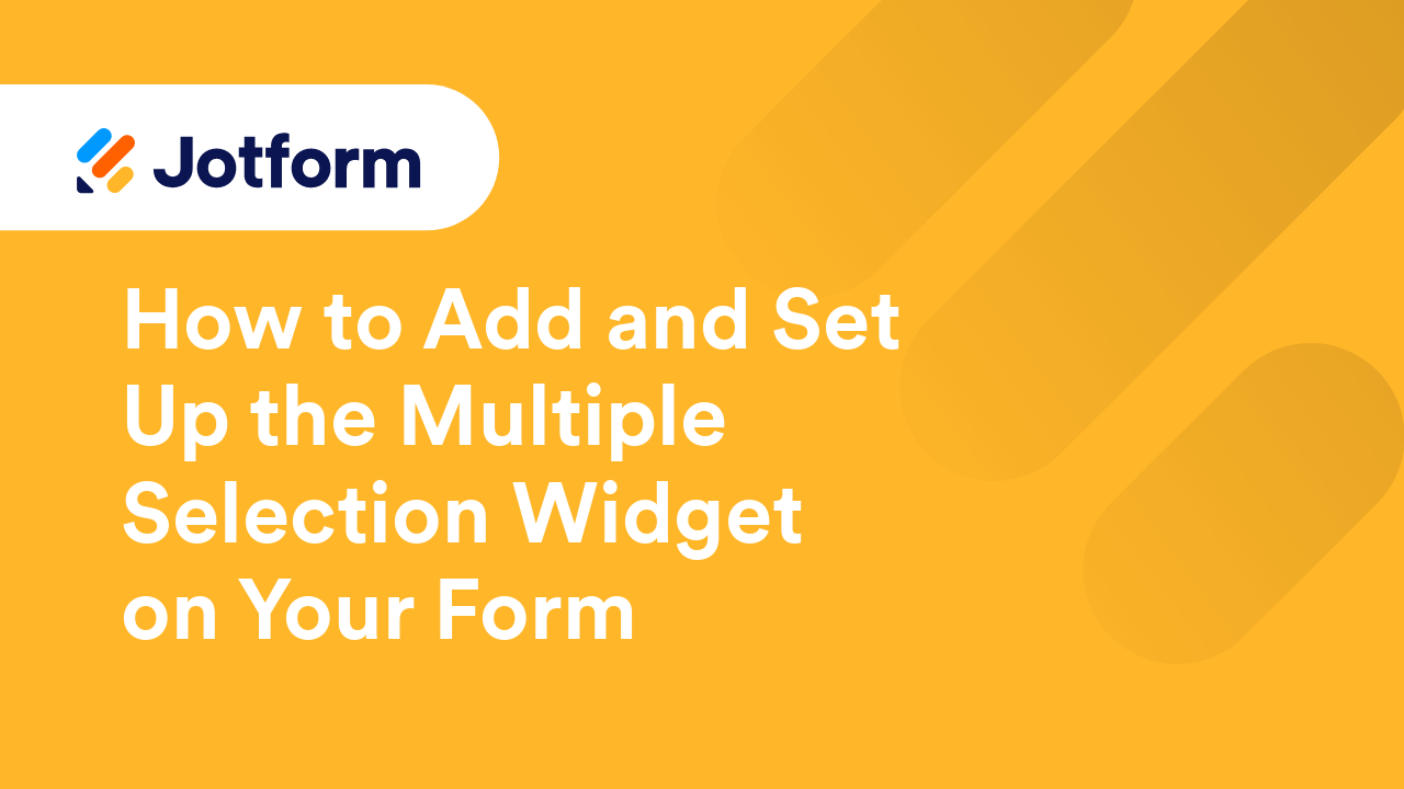 Jotform Widgets