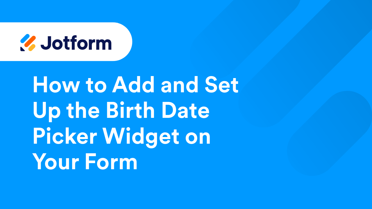 Jotform Widgets
