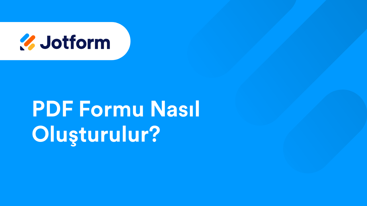 Form Oluşturma