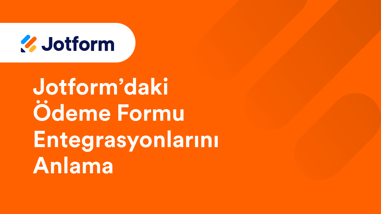 Ödeme Formları