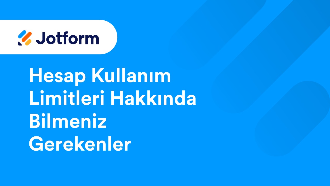 Jotform’a Giriş