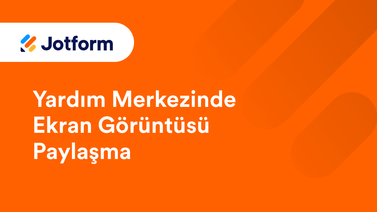Jotform’a Giriş